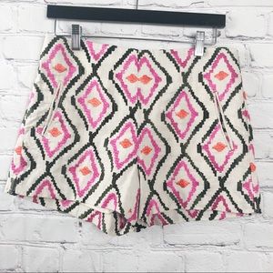 LOFT Aztec Print Shorts